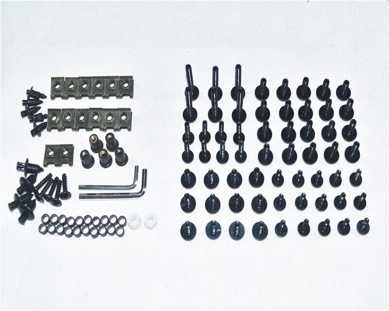 Kit tornillos de carenado Pro-Bolt Aluminio negro BMW S1000RR