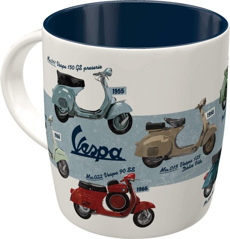 Taza de café retro Vespa