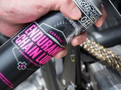 Grasa de cadena cerámica Muc-Off Motorcycle Endurance Ceramic Chain lube Spray 400ml