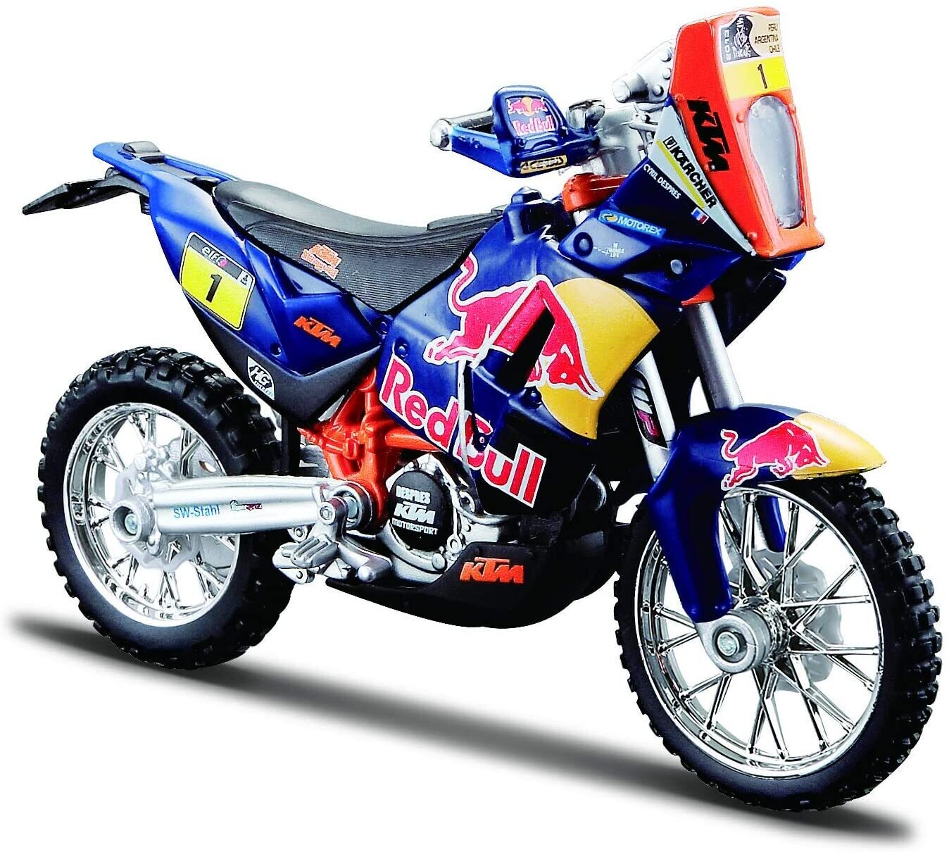 ktm 450 rally (dakar rally) 1/18
