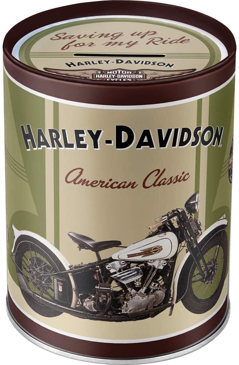 Hucha Retro Harley-Davidson