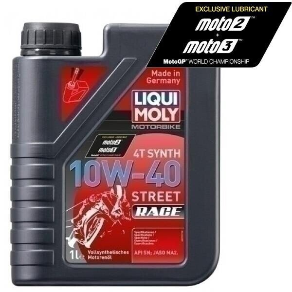 Kit cambio de aceite Ducati 10W/40 Street Racing