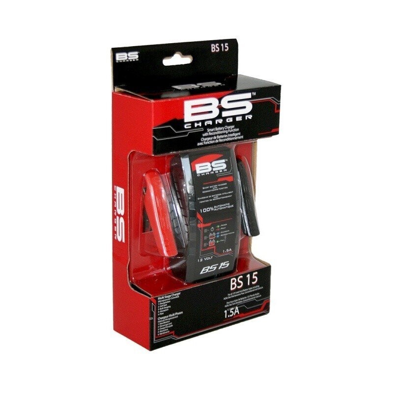 CARGADOR DE BATERÍA INTELIGENTE Y AUTOMÁTICO BS15