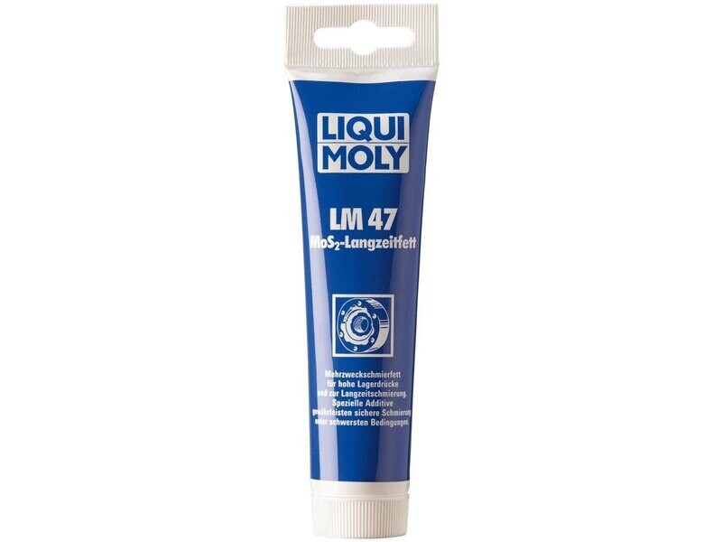 Tubo 100g de grasa de larga duración Liqui Moly LM 47 +MOS2