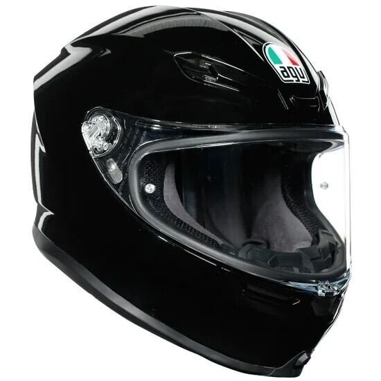 AGV K6 NEGRO BRILLO 206301A4MY_001