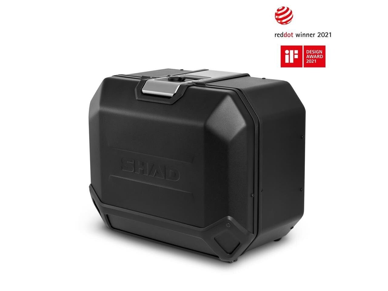 Maleta izquierda alumino SHAD Terra Black 47L