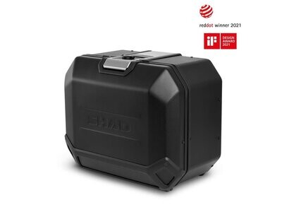 Maleta izquierda alumino SHAD Terra Black 47L