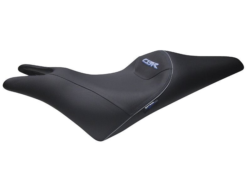 Asiento Shad confort Honda CBR 600 costura azul