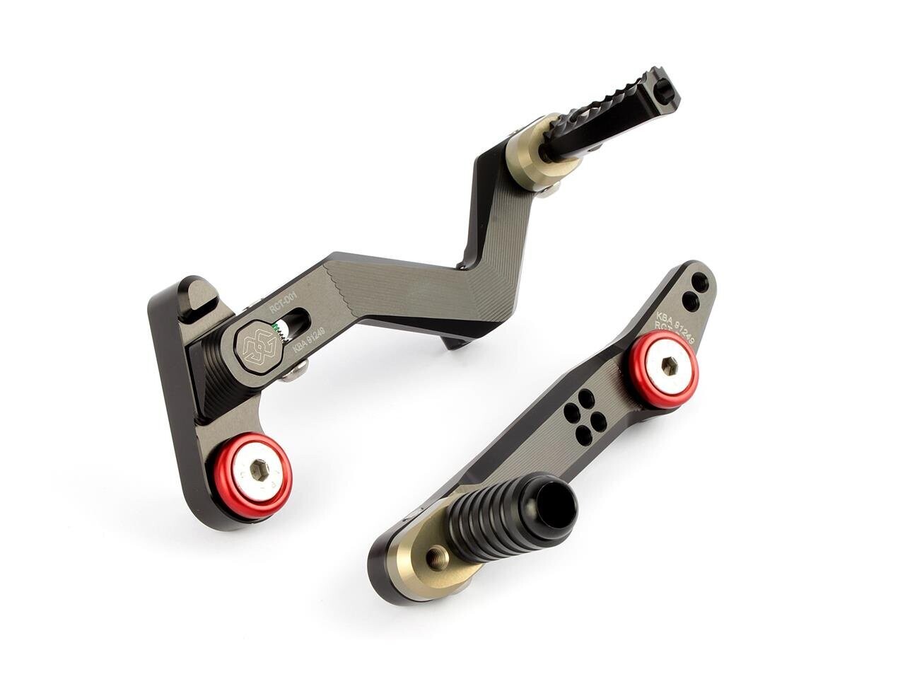 Kit de pedales Gilles Tooling (freno y cambio) Multistrada