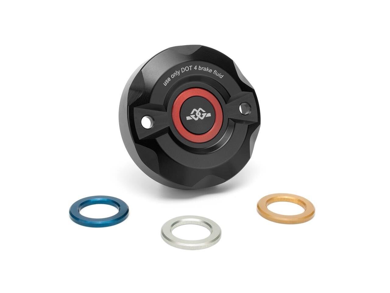 Tapa depósito líquido de frenos Gilles Tooling, delantera, negro