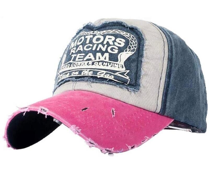 Gorra Motors Racing Team Pink