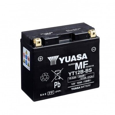 Batería Yuasa YT12B-BS Combipack (con electrolito)