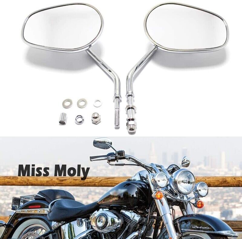 Espejos Laterales Harley Cromados