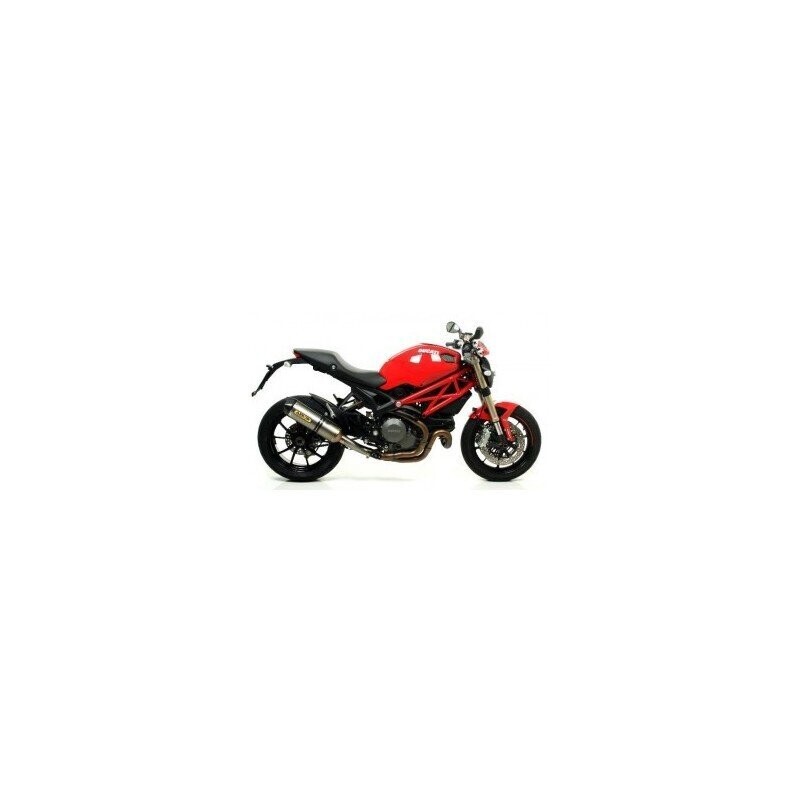 ARROW RACE-TECH TITANIO TERMINAL EN CARBONO
 PARA MONSTER 1100EVO.