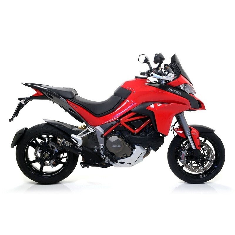 Terminal de escape Arrow GP2 para colectores originales de la Ducati Multistrada 1200 DVT.