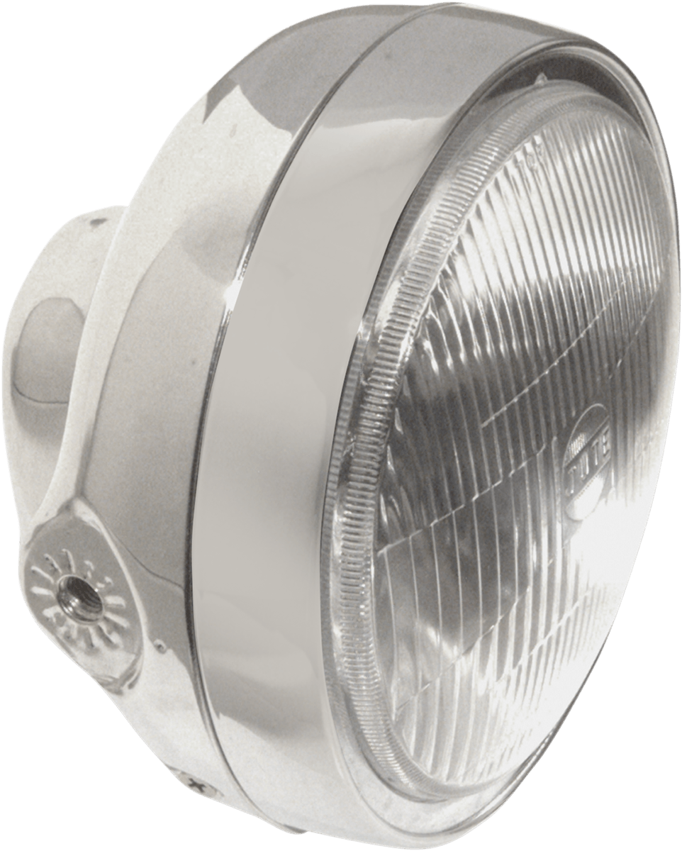 Faro Delantero Cromado 6"