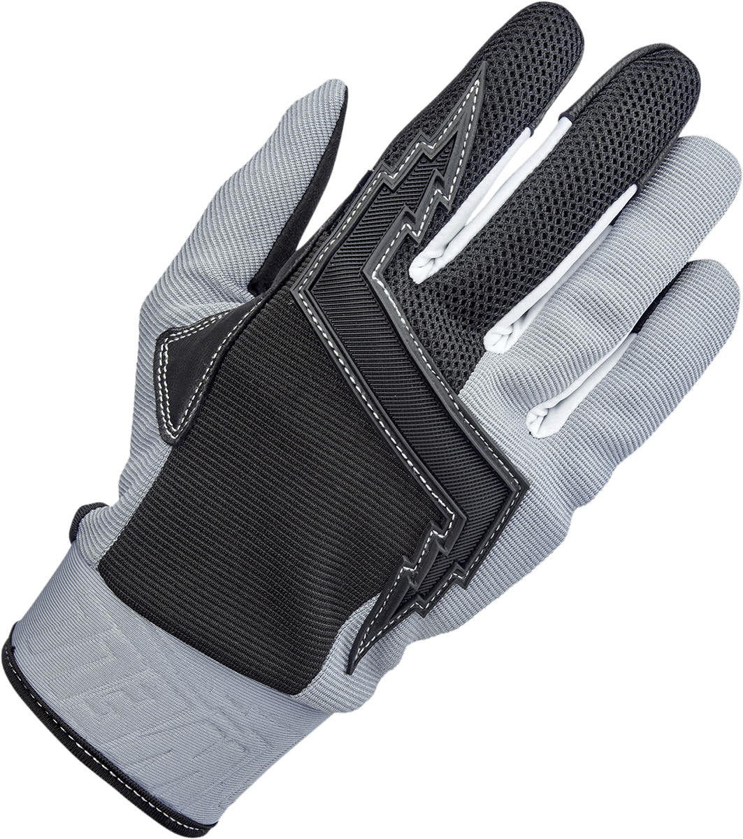 BILTWELL GLOVES BAJA GRY/BLK