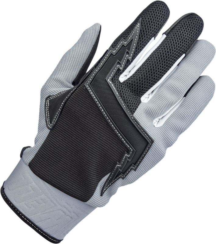 BILTWELL GLOVES BAJA GRY/BLK