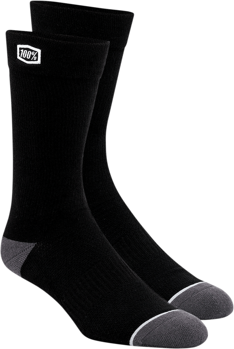 100%
SOCK SOLID BK
