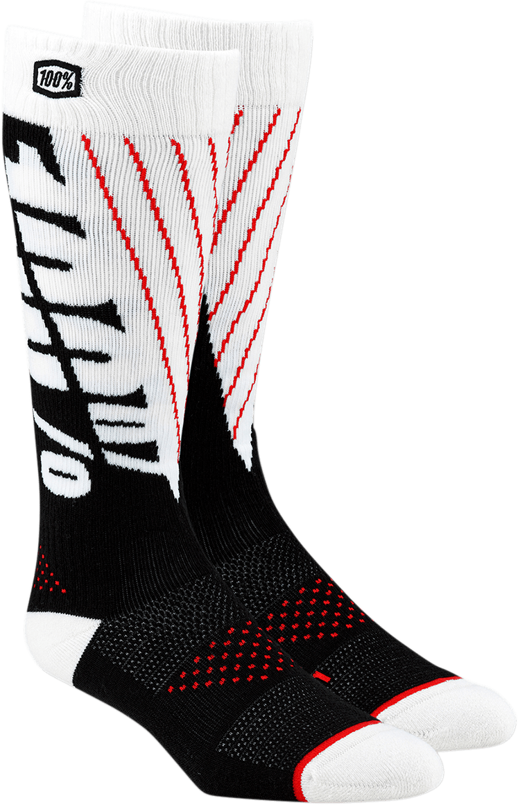 100%
SOCKS TORQ MX BK/WT