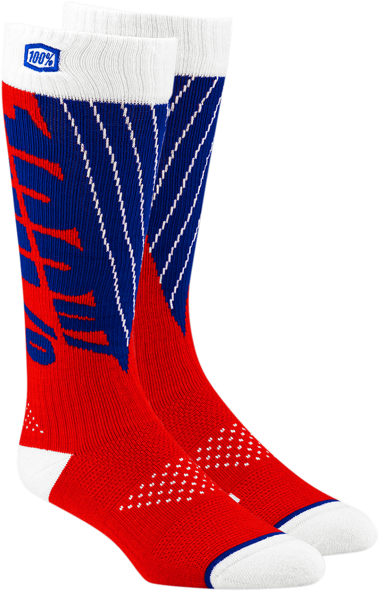 100%
SOCKS TORQ MX RD/BL