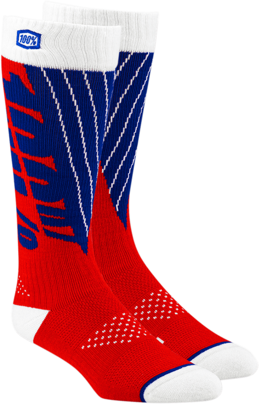 100%
SOCKS TORQ MX RD/BL