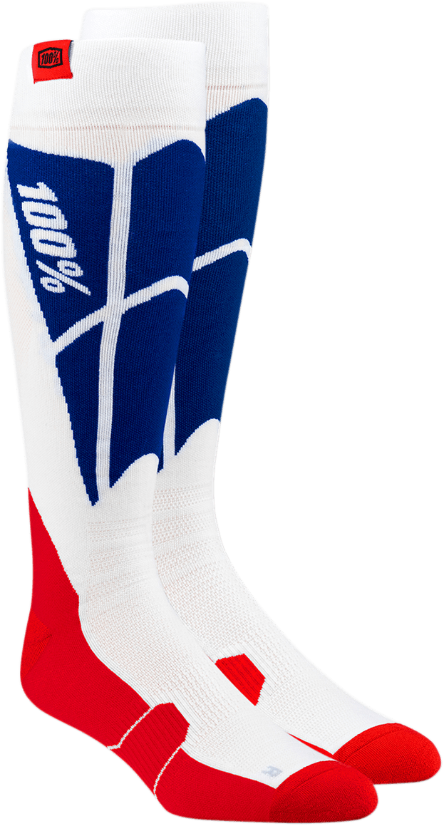 100%
SOCKS HI SIDE WHT/BLY