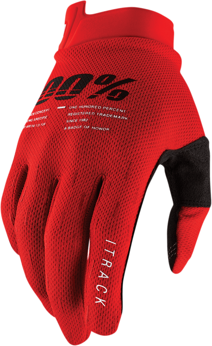 100%
GLOVE ITRACK RD