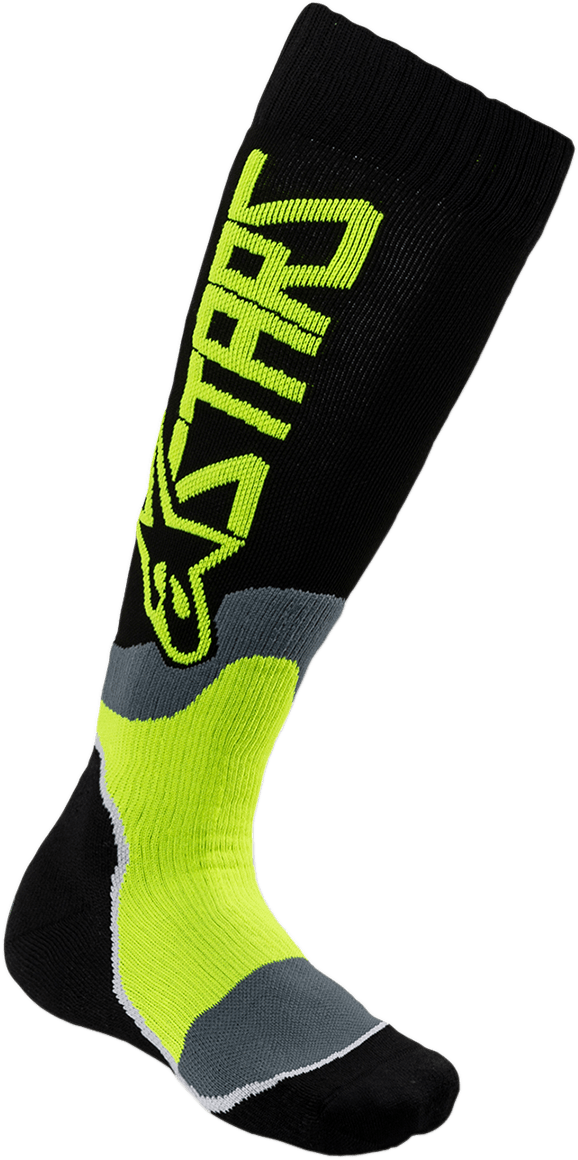 ALPINESTARS
SOCK YTH MX PLUS2 BK/YL