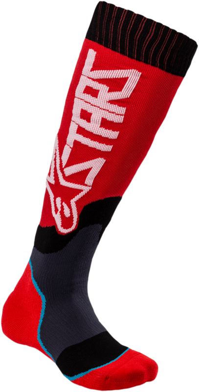 ALPINESTARS
SOCK YTH MX PLUS2 RD/WT