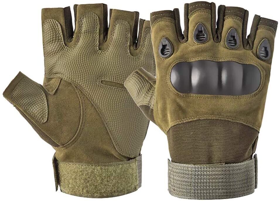 Guantes Green Medio Dedo