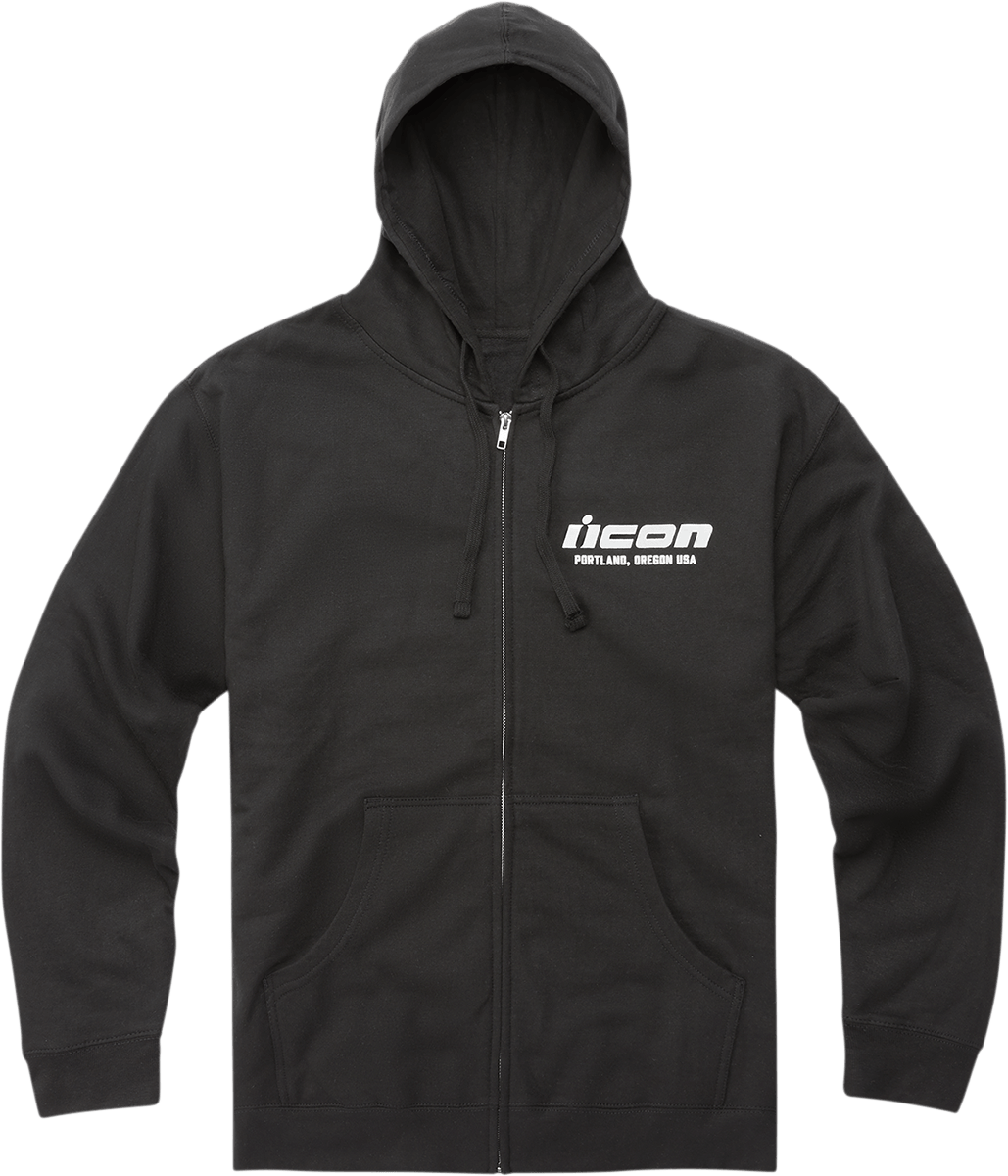 ICON
HOODY ZIP OGP BK