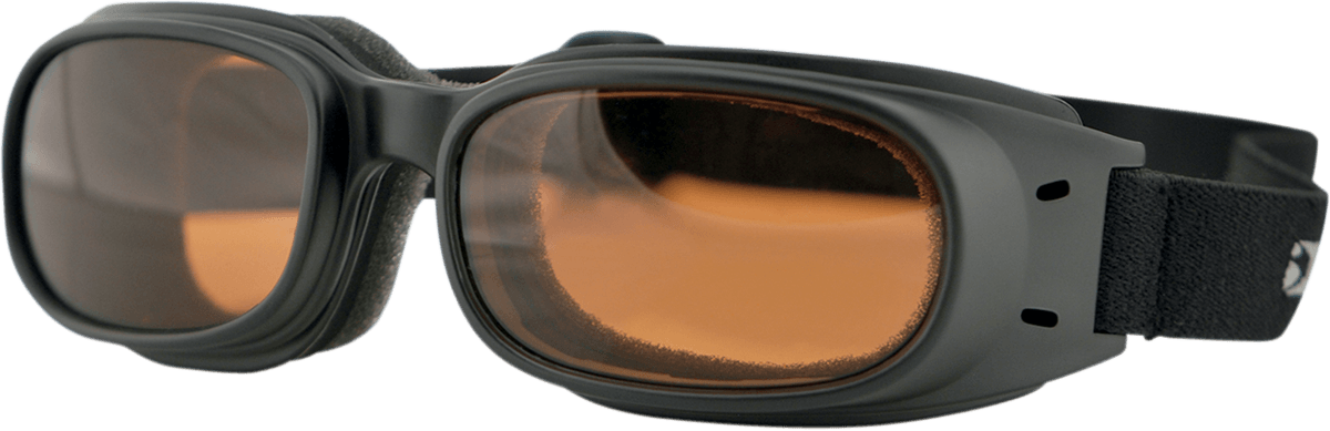 BOBSTER GOGGLE PISTON BLACK/AMBER