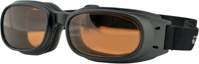 BOBSTER GOGGLE PISTON BLACK/AMBER