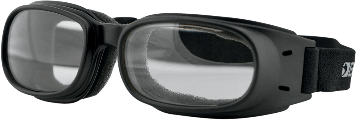 BOBSTER
GOGGLE PISTON BLACK/CLEAR