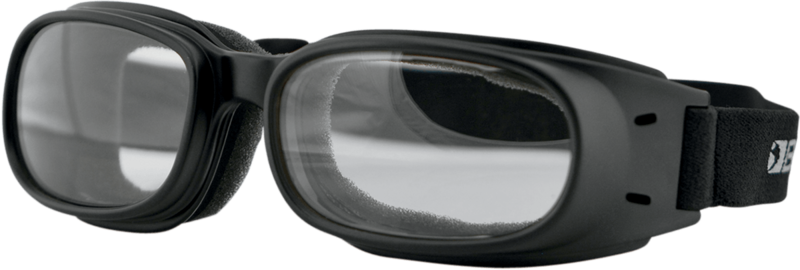 BOBSTER
GOGGLE PISTON BLACK/CLEAR