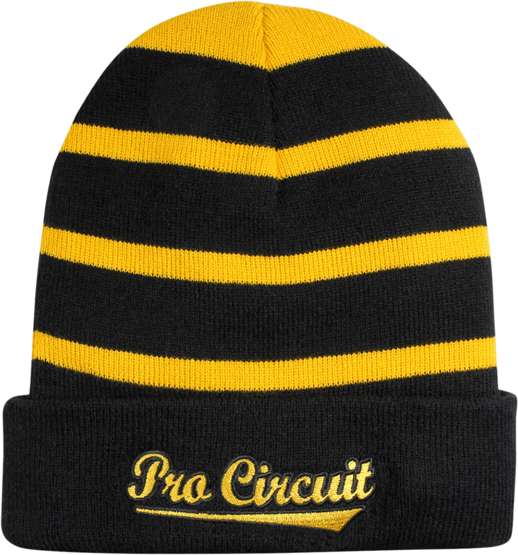 PRO CIRCUIT
BEANIE STINGER BLK/YEL