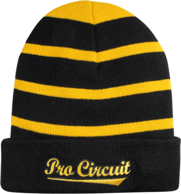 PRO CIRCUIT
BEANIE STINGER BLK/YEL