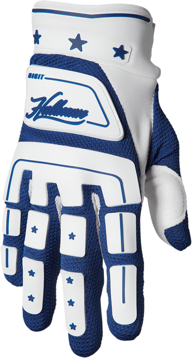 THOR HALLMAN
GLOVE HLMN DIGIT WH/NV