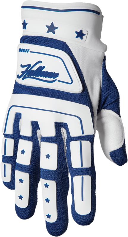 THOR HALLMAN
GLOVE HLMN DIGIT WH/NV
