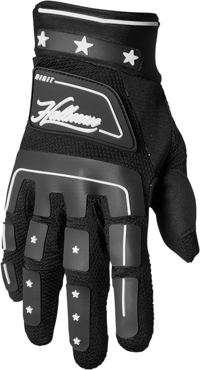 THOR HALLMAN
GLOVE HLMN DIGIT BK/WH