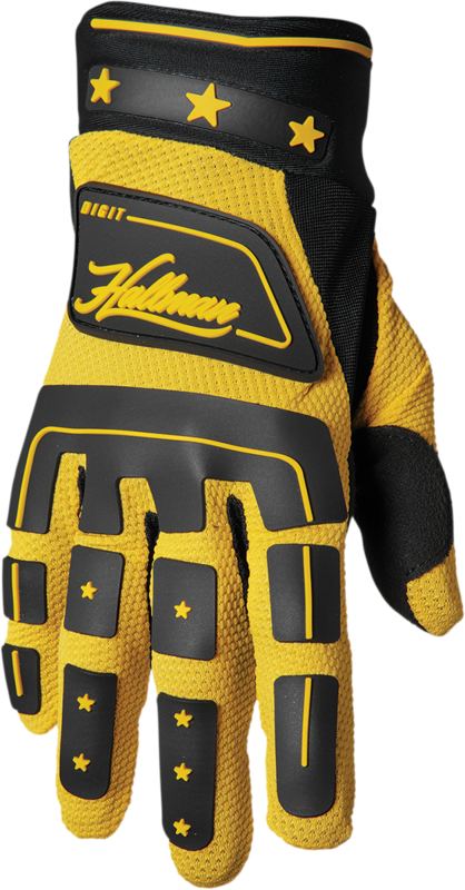 THOR HALLMAN
GLOVE HLMN DIGIT BK/YL