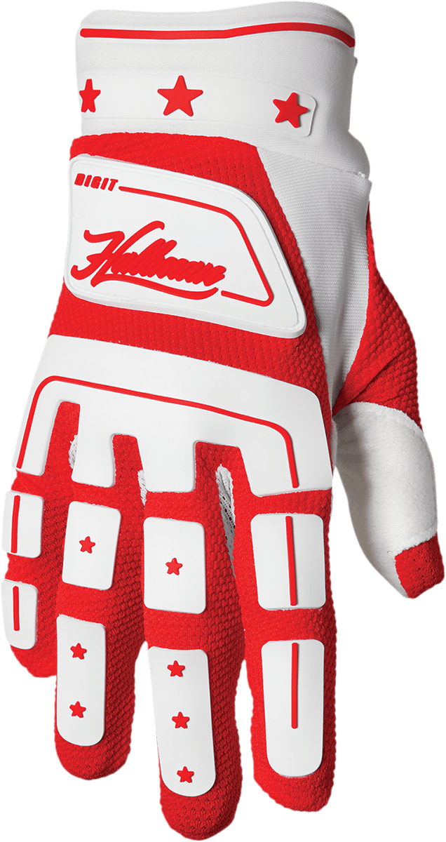 THOR HALLMAN
GLOVE HLMN DIGIT WH/RD