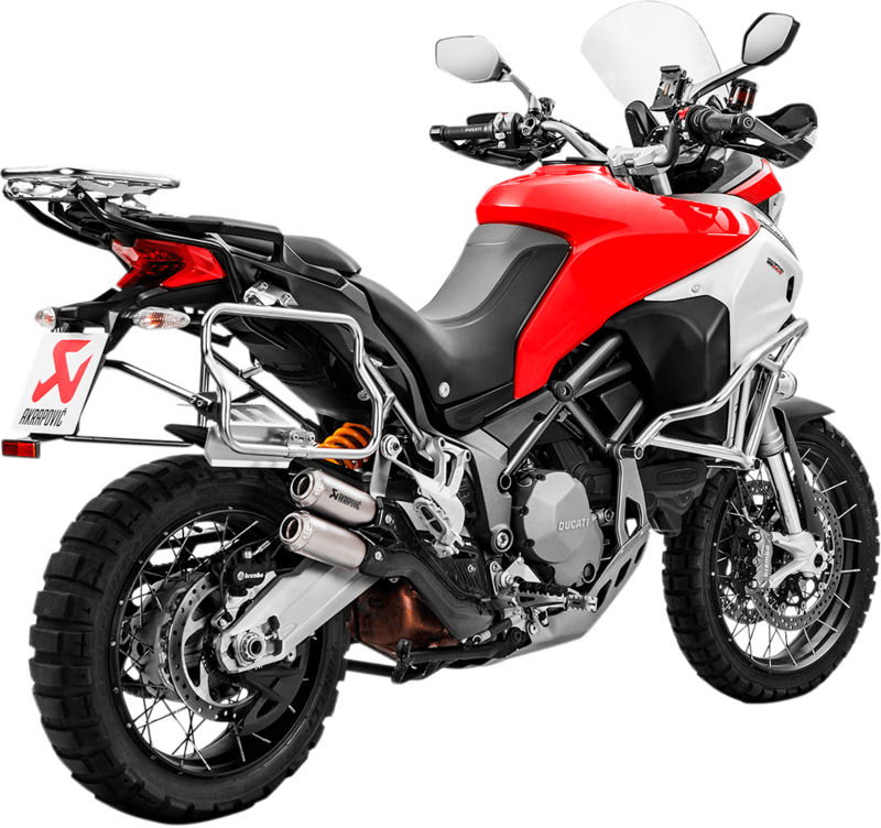 AKRAPOVIC
MUFFLERS TI DUCATI MULTISTRADA 950S / 1200 / 1260 Enduro