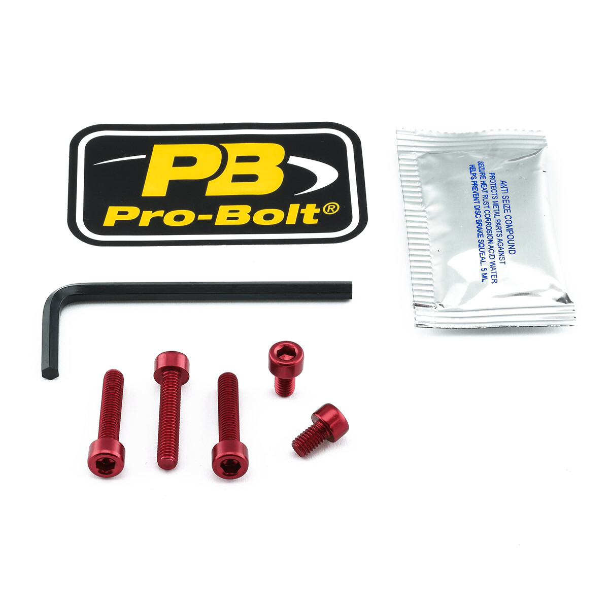 Kit tornillos deposito PRO BOLT
SCR KIT FUEL CAP RD