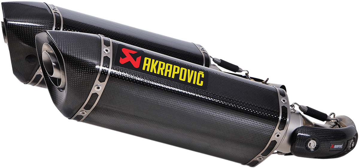 Silenciadores Slip-On Line AKRAPOVIC
MUFFLERS CF DUCATI MONSTER 696/796/1100 Homologado