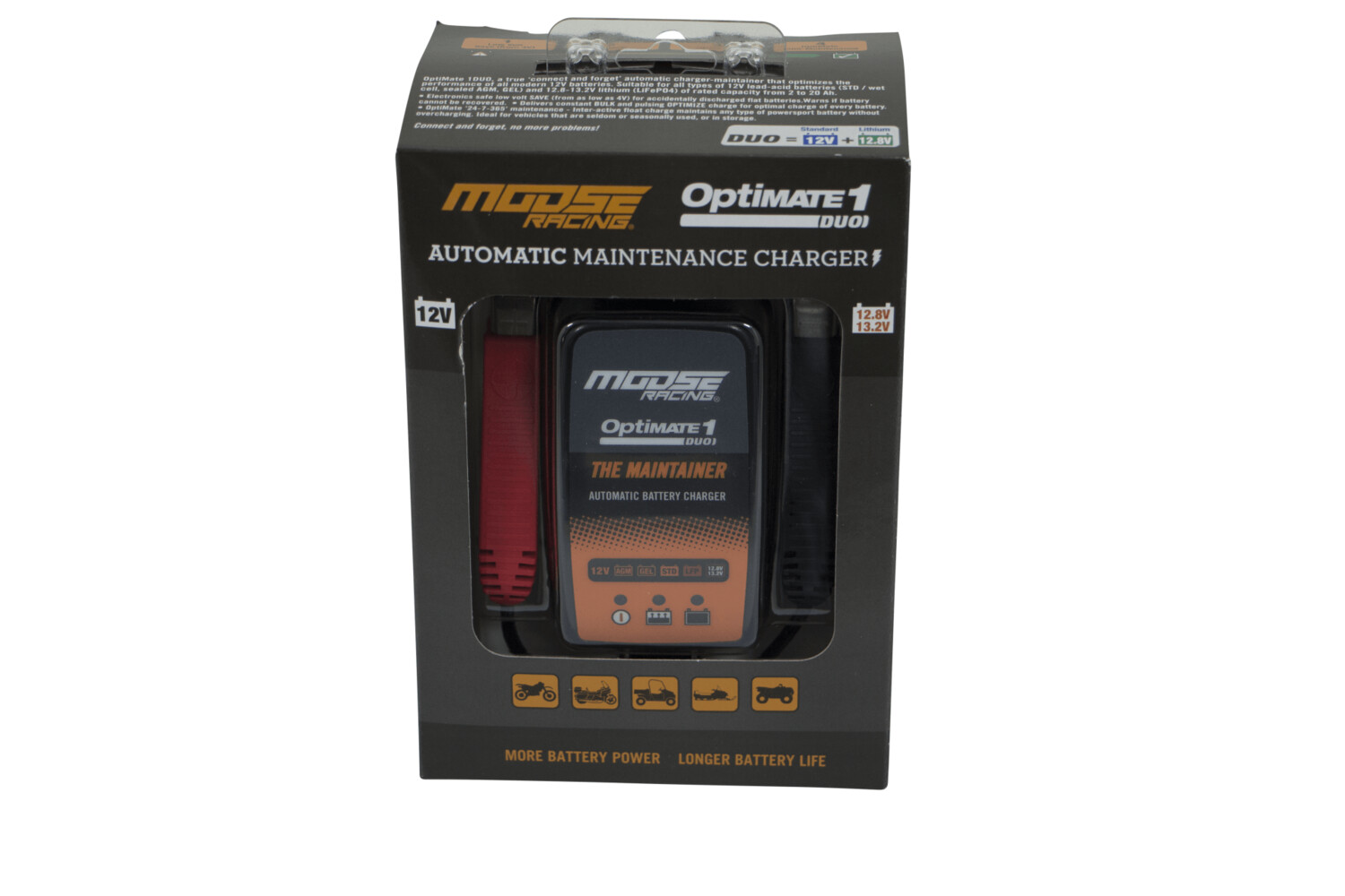 MOOSE RACING
CHARGER OPTIMATE1 DUO MSE