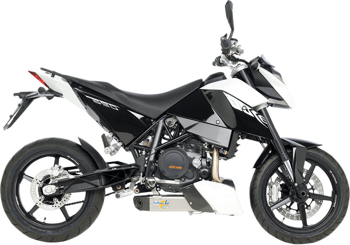 Silenciador Slip-On Underbody LEOVINCE
EXHAUST KTM690 DUKE EVO Homologado