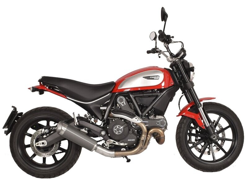 Silenciador Slip-On 60'S SPARK
EXH DUCATI SCRAMBLER EVOV TI HOMOLOGADO