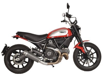 Silenciador Slip-On 60'S SPARK EXH DUCATI SCRAMBLER EVOV TI HOMOLOGADO Silenciador Slip-On 60'S SPARK EXH DUCATI SCRAMBLER EVOV TI HOMOLOGADO